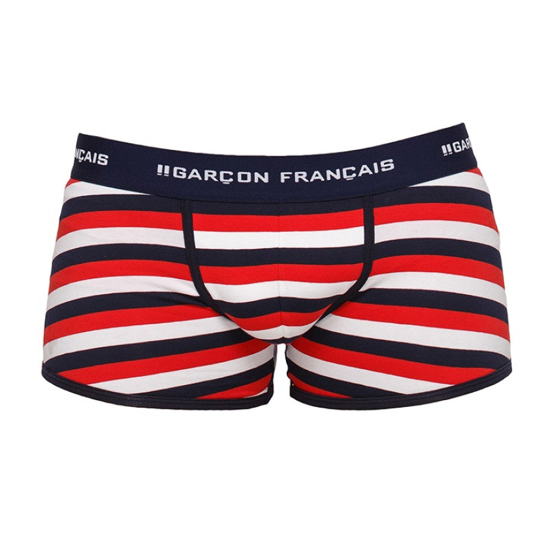 Труси боксери Garçon Français Boxer16 (XXL, Rouge Marine Blanc)