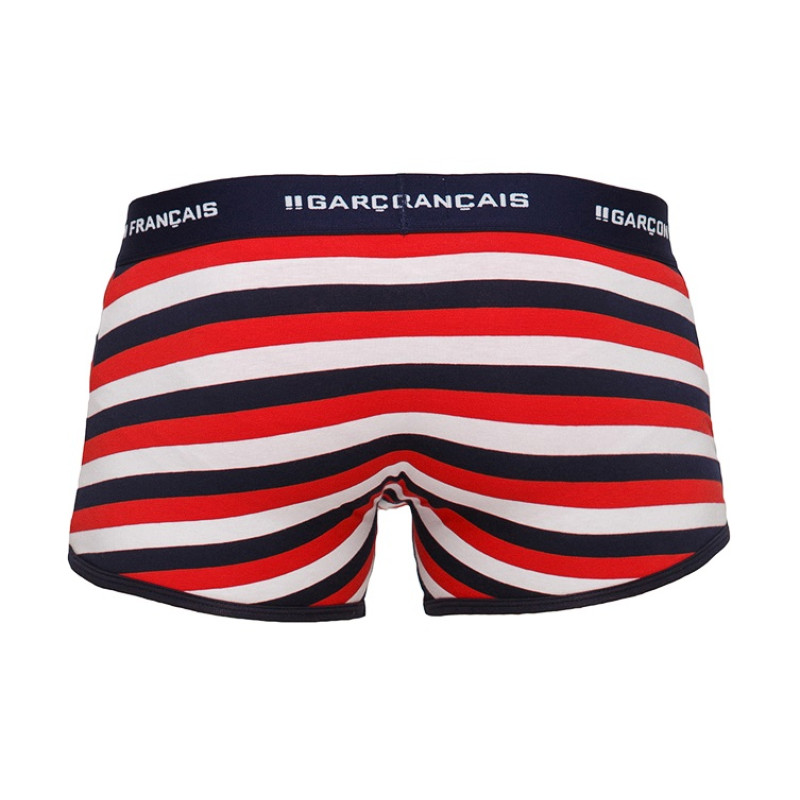 Труси боксери Garçon Français Boxer16 (XXL, Rouge Marine Blanc)