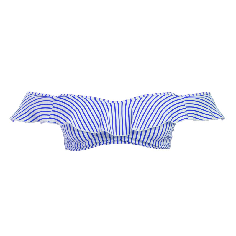 Купальний ліф Freya Totally Stripe 6552 (75F, Cobalt)
