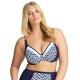 Купальний ліф Elomi Chevron 7452 (90H, Midnight)