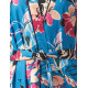 Халат жіночий Cyberjammies Hannah 4729 (14/L, Бирюзовый с цветочным принтом)